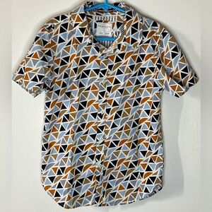 Denim and Flower Boys Shirt